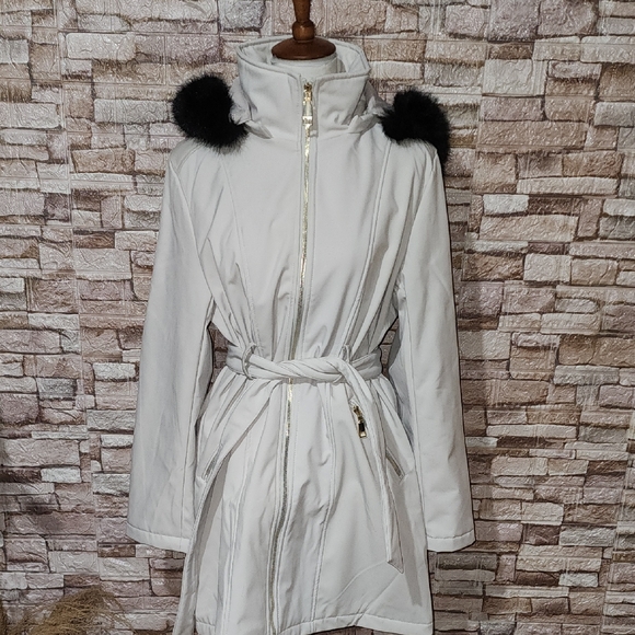 Rebecca Minkoff Brand New ElegantWomen's Coat with Black Accents